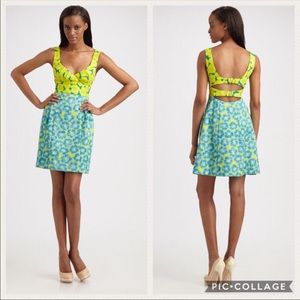 Nanette Lepore “Girls only” dress floral size 2